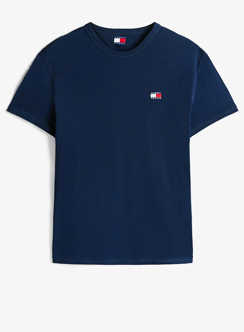 TOMMY JEANS  Tommy Badge Jersey T-Shirt for Men | Best Price UAE