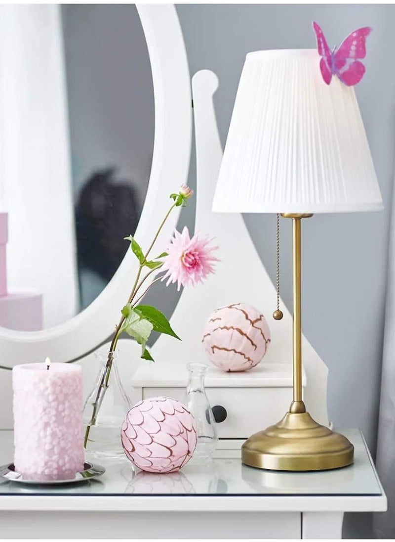 ARSTID - Table Lamp White/Gold 55cm - Image 1