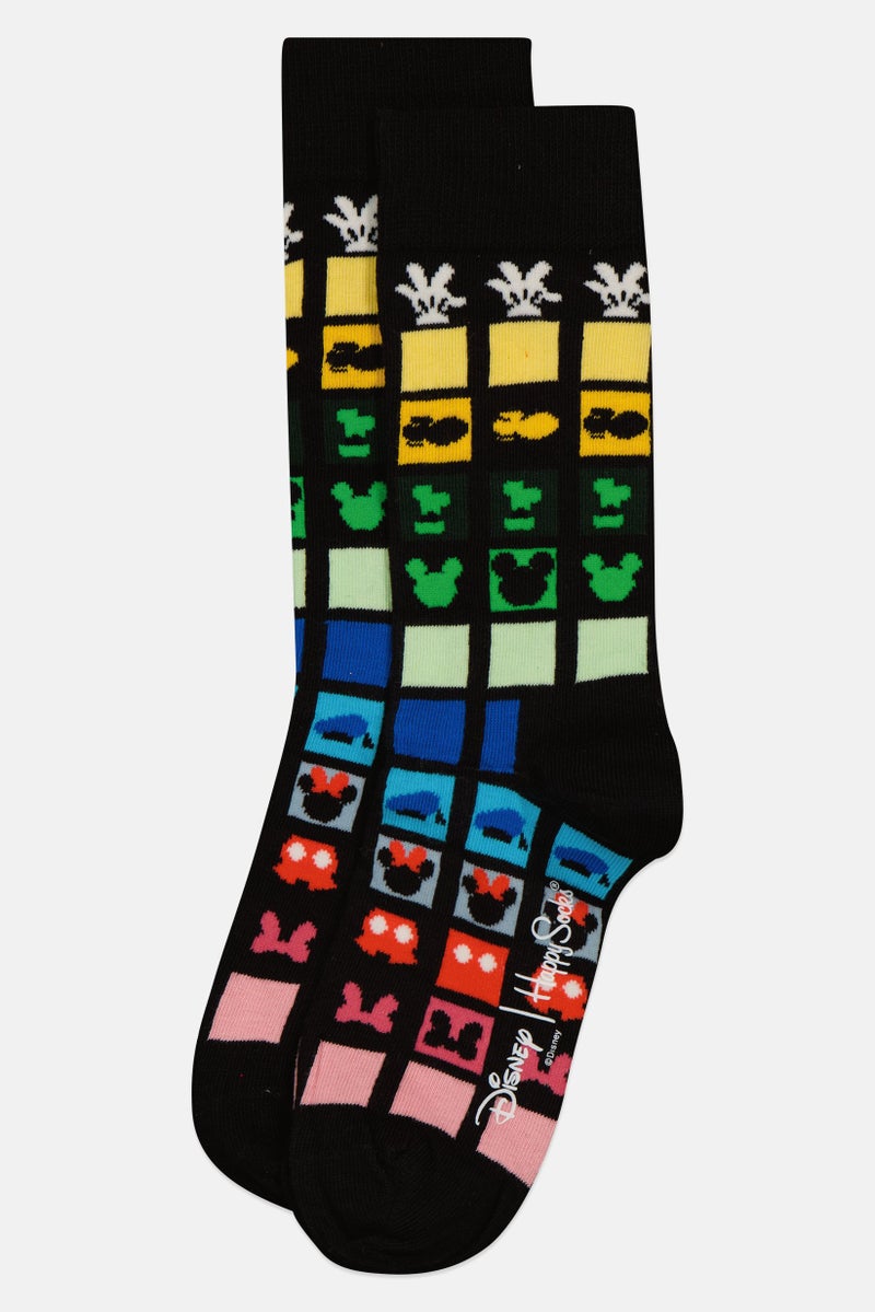 Happy Socks x Disney Men 1 Pair Allover Print Long Socks, Multicolor - Image 3