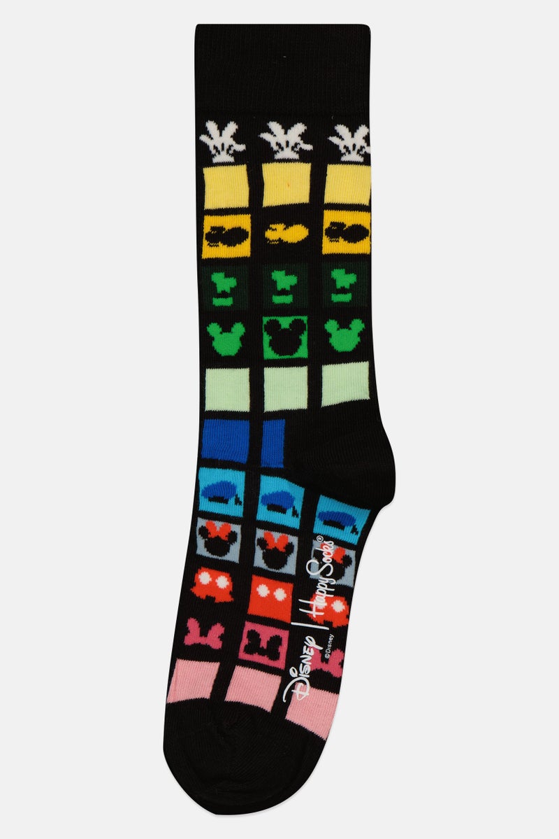 Happy Socks x Disney Men 1 Pair Allover Print Long Socks, Multicolor - Image 1