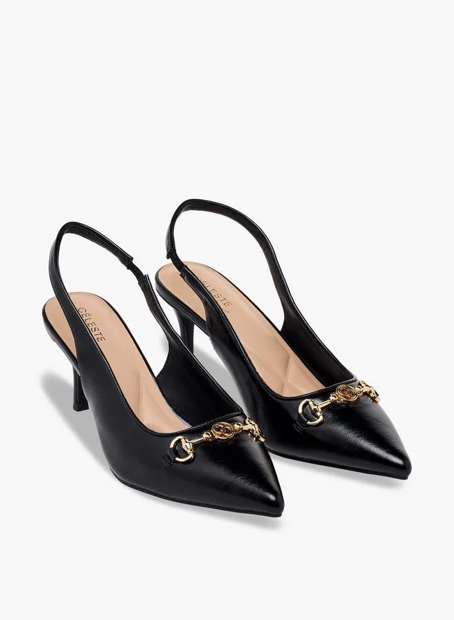 Celeste Women Plain Slingback Shoes
