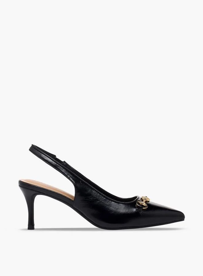 Women Plain Slingback Shoes
