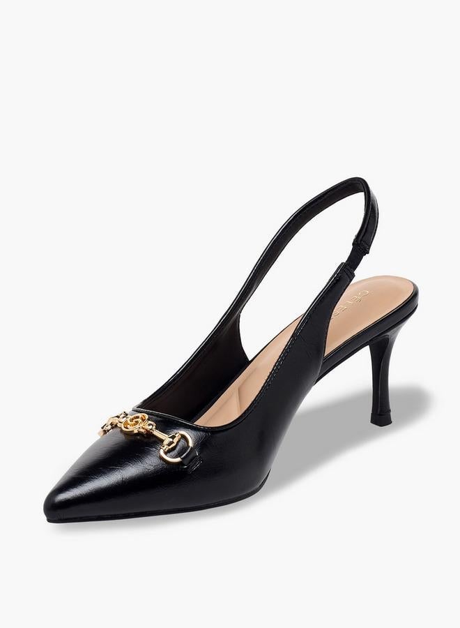 Celeste Women Plain Slingback Shoes - Image 4