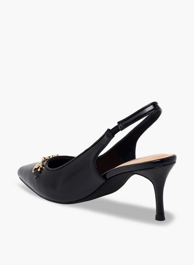 Celeste Women Plain Slingback Shoes - Image 5