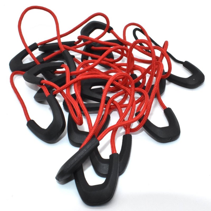 Renashed 30Pcs Zipper Pulls Cord Replacement for Backpacks, Jackets, Traveling Cases, Luggage, Purses, Handbags, Kids by Renashed - Image 3