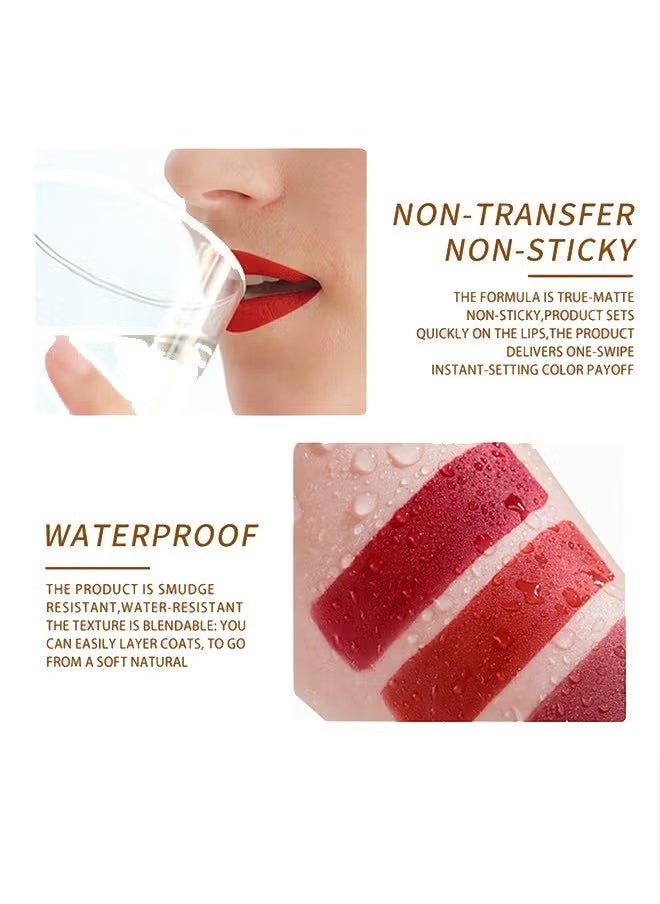 CmaaDu - Liquid Matte Lipstick ,Has A Refreshing Texture, Easy To Color, Does Not Touch The Cup,Has A Long-Lasting Moisturizing Effect, With A Matte And Lip Filling Effect(#13) - Image 1