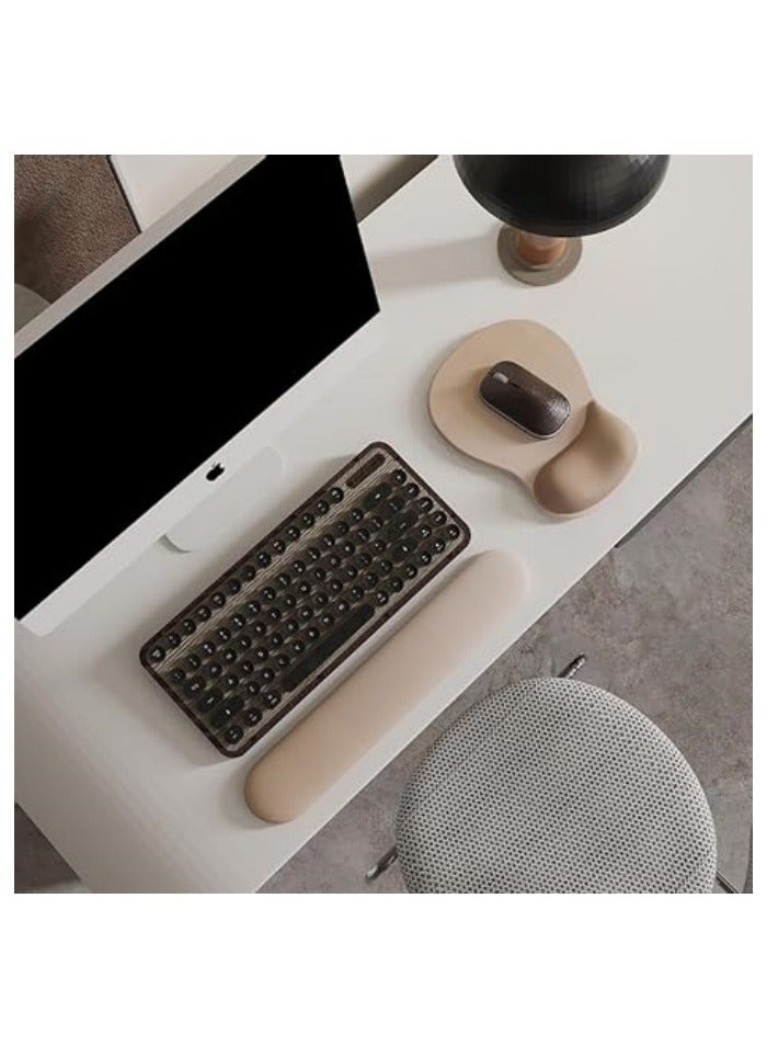 Gel Wrist Rest Mouse Pad-Ergonomic Office Mousepad with Wrist Support-Non-Slip, Design Desk Accessories Mat for HomeGame Decor - Image 4