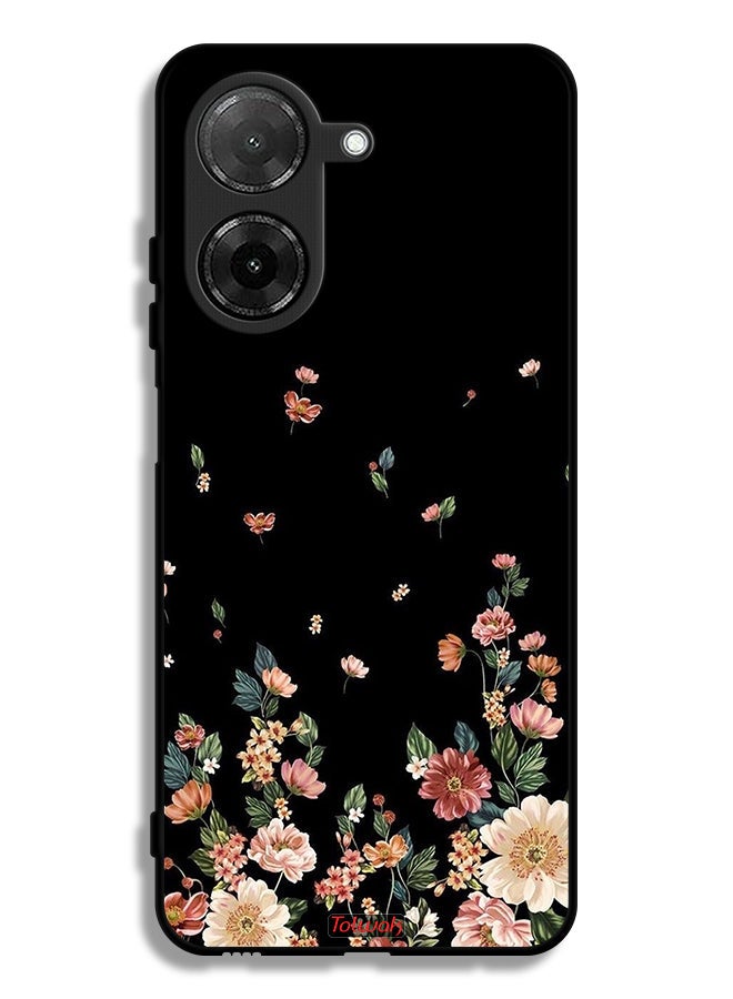 Tolwak Xiaomi Redmi A5 4G Protective Case Cover Small Flowers In Bottom - Image 1