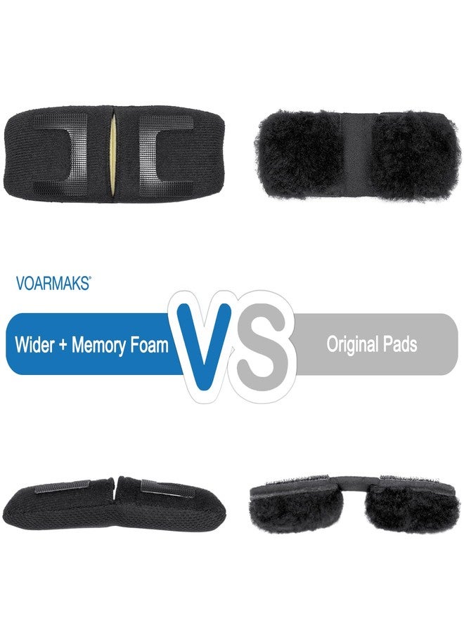 Voarmaks A20 Upgrade Headband Cushion Pad + 4 Pack Foam Mic Cover Compatible with Bose A20 Aviation Headset, Headband Pad with Memory Foam + 4 Microphone Windscreens & 4 O-Rings (Refresh Kit) - Image 4