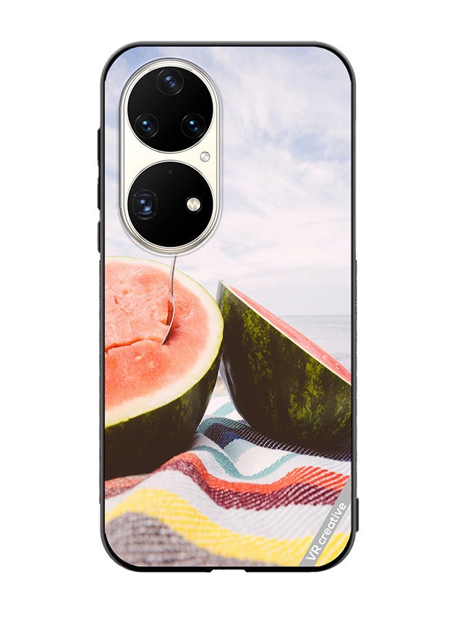 VR CREATIVE Protective Case Cover For Huawei P50 Pro Melonade Design Multicolour - Image 1
