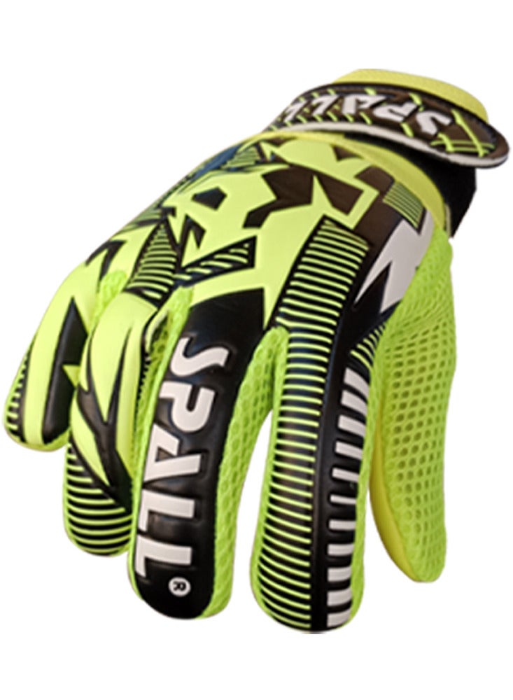 Spall Goalkeeper Goalie Football Soccer Gloves With Strong Grip Protection To Prevent Injuries For Training And Match Men And Women  - Image 4