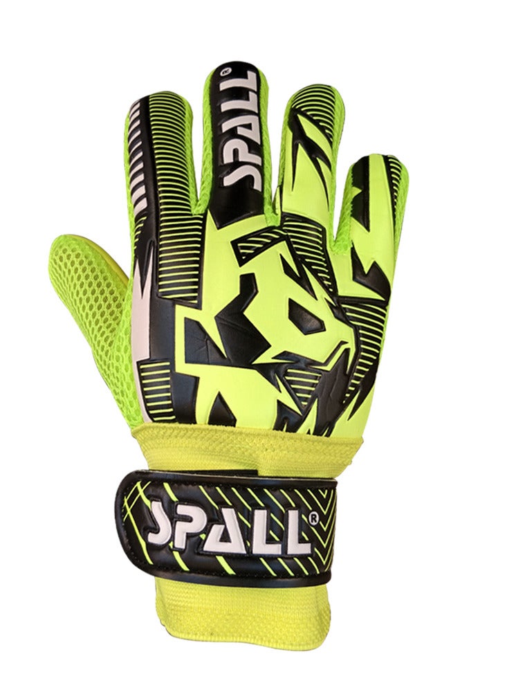 Spall Goalkeeper Goalie Football Soccer Gloves With Strong Grip Protection To Prevent Injuries For Training And Match Men And Women  - Image 2