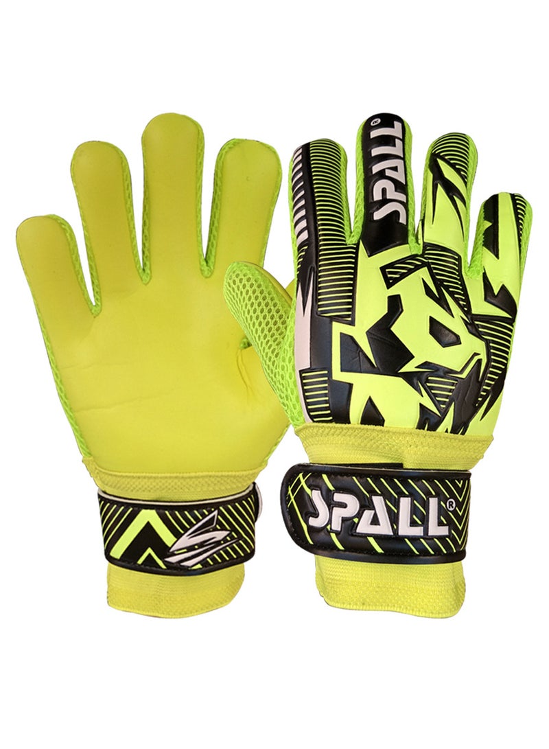 Spall Goalkeeper Goalie Football Soccer Gloves With Strong Grip Protection To Prevent Injuries For Training And Match Men And Women  - Image 1