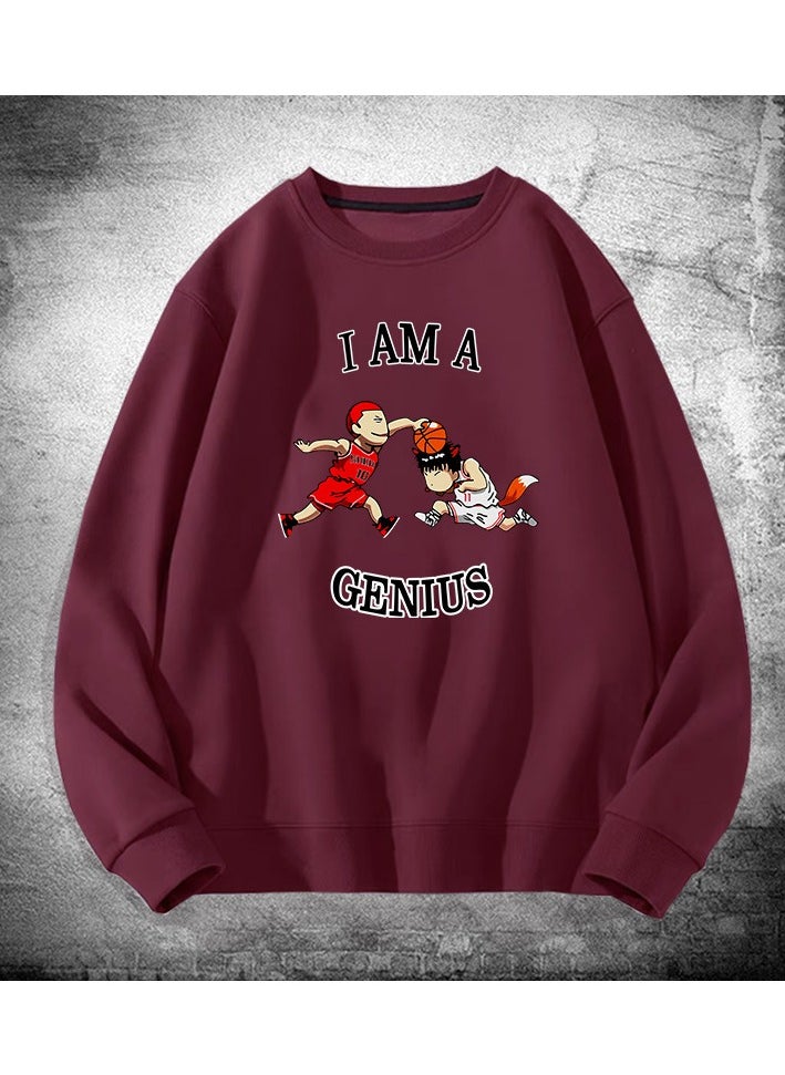 KUYING New Slam Dunk Round Neck Hoodie  - Image 1