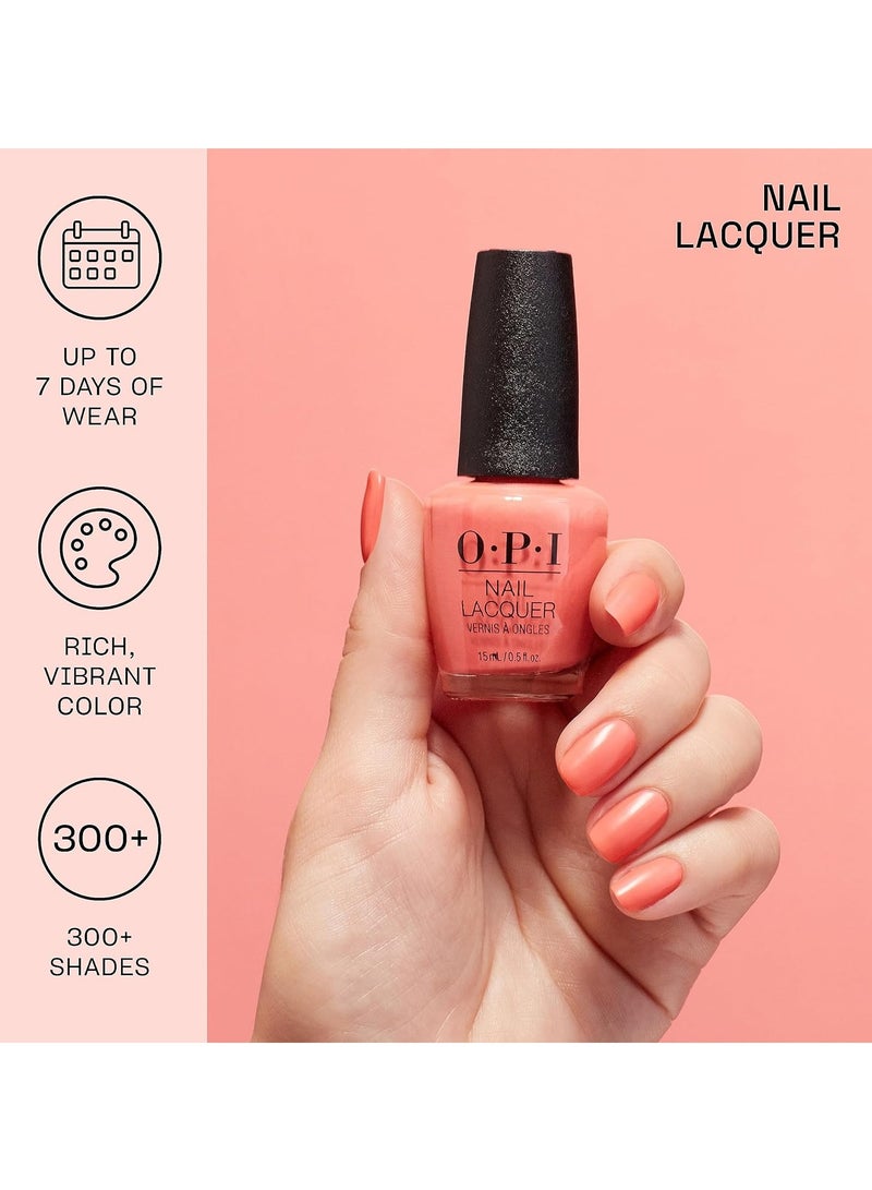 أو بي آي O.P.I طلاء أظافر 15 مل طلاء أظافر يدوم طويلاً ومقاوم للتشقق - Image 3