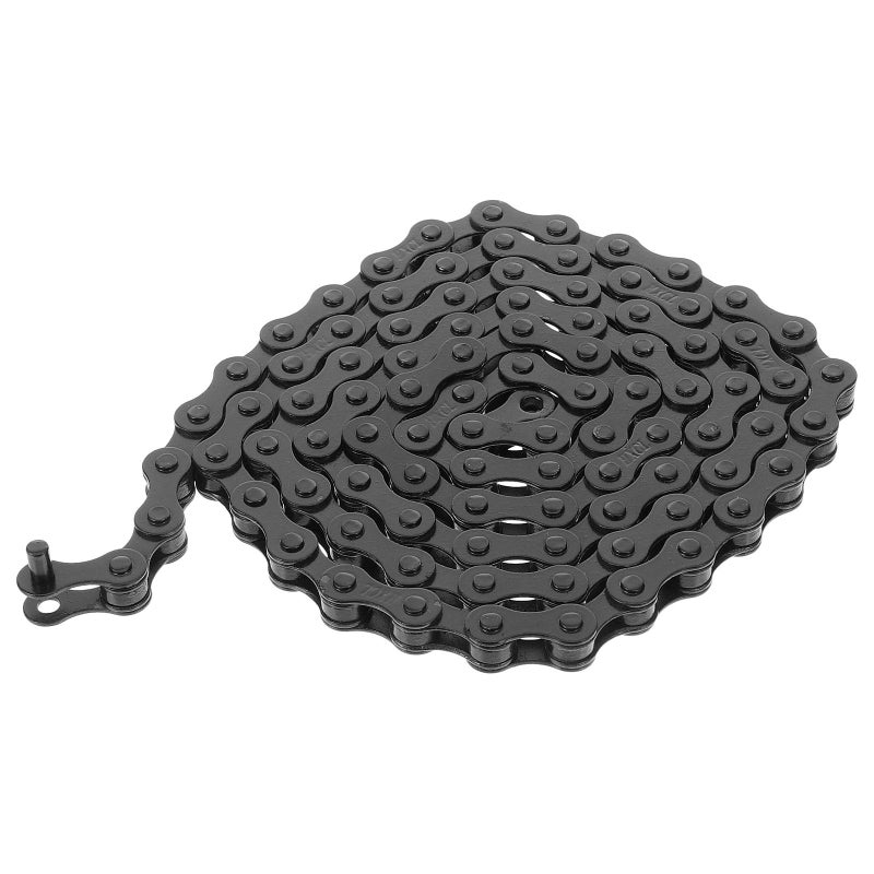 Single Speed Bicycle Chain Black Replacement for Racing and Commuting Cycling Accessory - Image 2