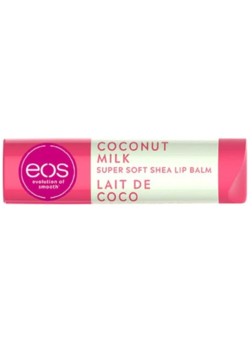EOS Evolution of Smooth Super Soft Shea Lip Balm Coconut Milk 1 Count - Image 1