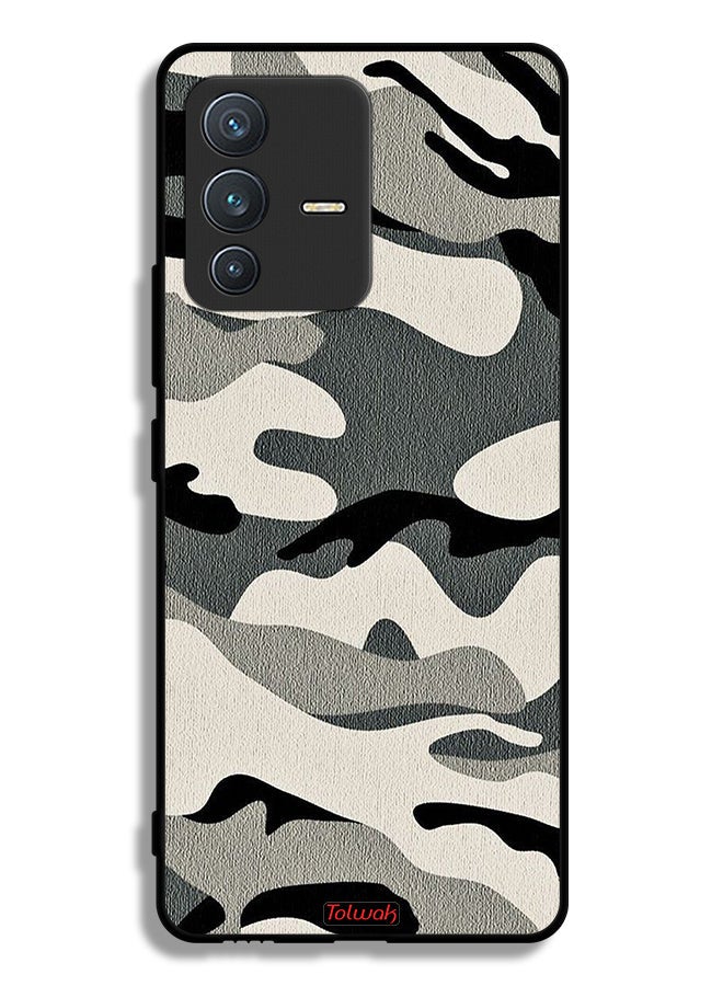 Tolwak Vivo S12 5G Protective Case Cover Camouflage - Image 1