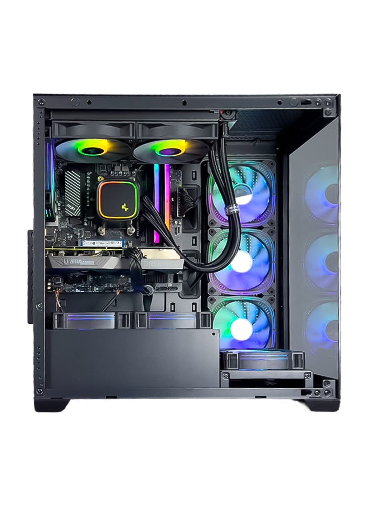 Game Sekret - ThunderBolt Gaming PC - Intel Core i5-12400F Processor | NVIDIA RTX 4060 8GB GPU | 32GB DDR4 RAM | 2TB M.2 NVMe SSD | 240mm Liquid Cooler | WiFi Ready | Windows 11 Pro | Game Sekret Desktop Computer Tower - Image 1