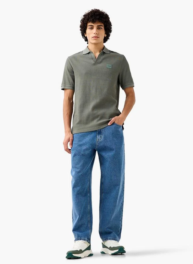 Lee Cooper Lee Cooper Men Baggy Fit Mid-Rise Jeans