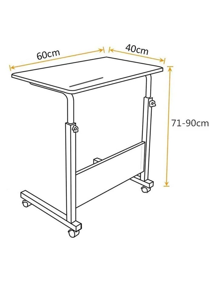 بلومنغ تايم Bedside Computer Desk Portable Folding Office Writing Table Adjust  - Image 3