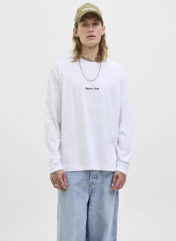 JACK & JONES Logo Crew Neck T-Shirt