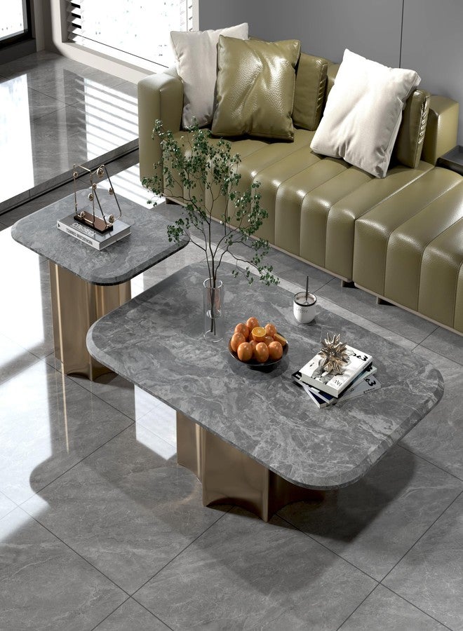BAYYA Extra Wide Marble Granite Peel and Stick Wallpaper Grey Thicken Matte 31.5x157inch Gray Countertop Contact Paper for Kitchen Bathroom Self-Adhesive Waterproof Decorative Film Marble Vinyl Wrap - Image 5