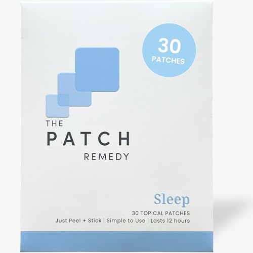 The Patch Remedy Sleep | Valerian, Passionflower, Hops, Magnesium Glycinate | 30 Patches - Image 1
