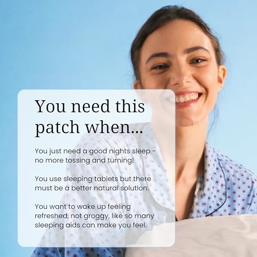 The Patch Remedy Sleep | Valerian, Passionflower, Hops, Magnesium Glycinate | 30 Patches - Image 3