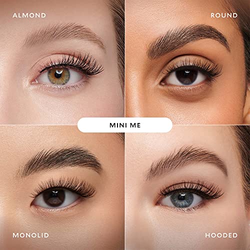 Velour Effortless Lashes, Natural Looking False Eyelashes, Fluffy & Lightweight No Trim Eyelashes, Reusable Fake Lashes For All Eye Shapes, Vegan & Cruelty-Free, Lash Glue not Included (Mini Me) - Image 4