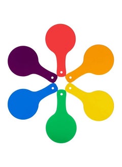 Learning Advantage Color Paddles Set Of 6 Handson Teaching Aid Color Learning For Toddlers  - Image 4
