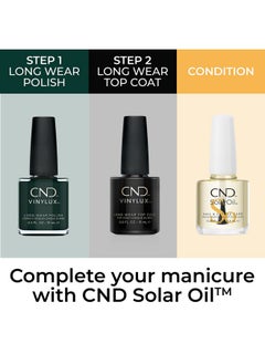 CND Vinylux Longwear Green Nail Polish Gellike Shine & Chip Resistant Color 0.5 Fl Oz  - Image 5