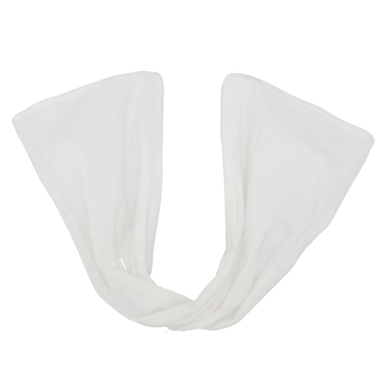 Bow Fabric Hair Band Hair Bun Maker Fashionable Women Hair Bands Hairstyle AccessoryWhite - Image 2
