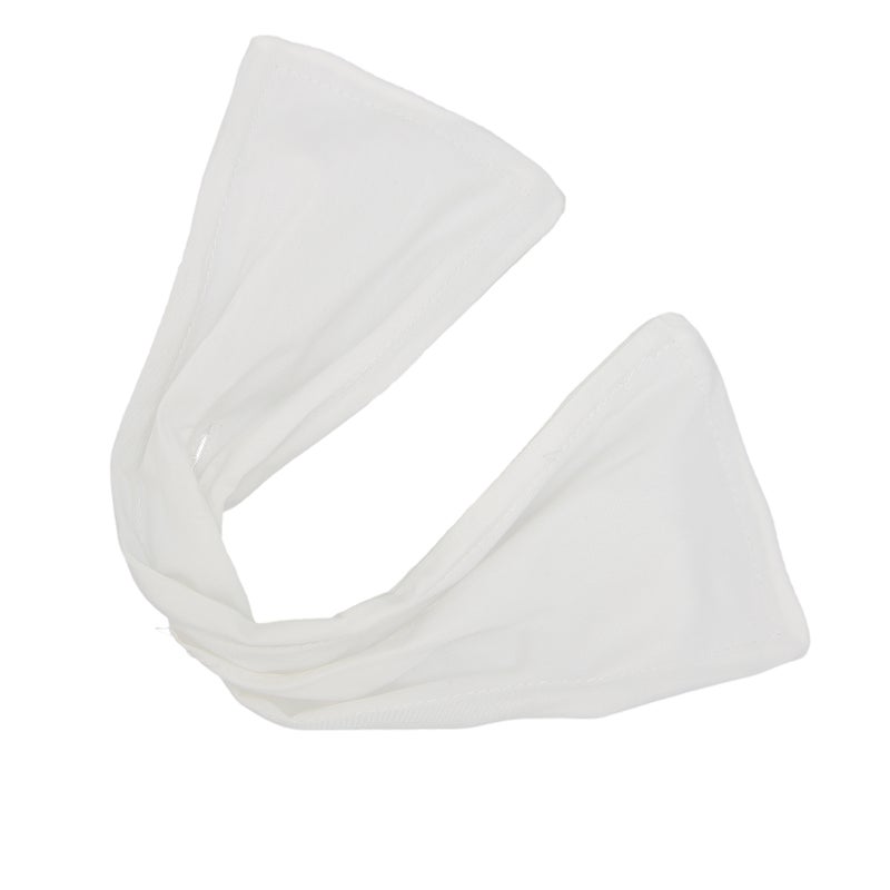 Bow Fabric Hair Band Hair Bun Maker Fashionable Women Hair Bands Hairstyle AccessoryWhite - Image 3