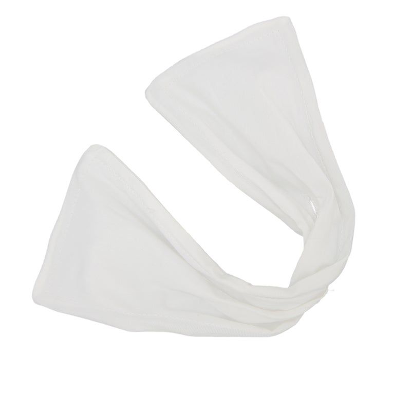 Bow Fabric Hair Band Hair Bun Maker Fashionable Women Hair Bands Hairstyle AccessoryWhite - Image 4