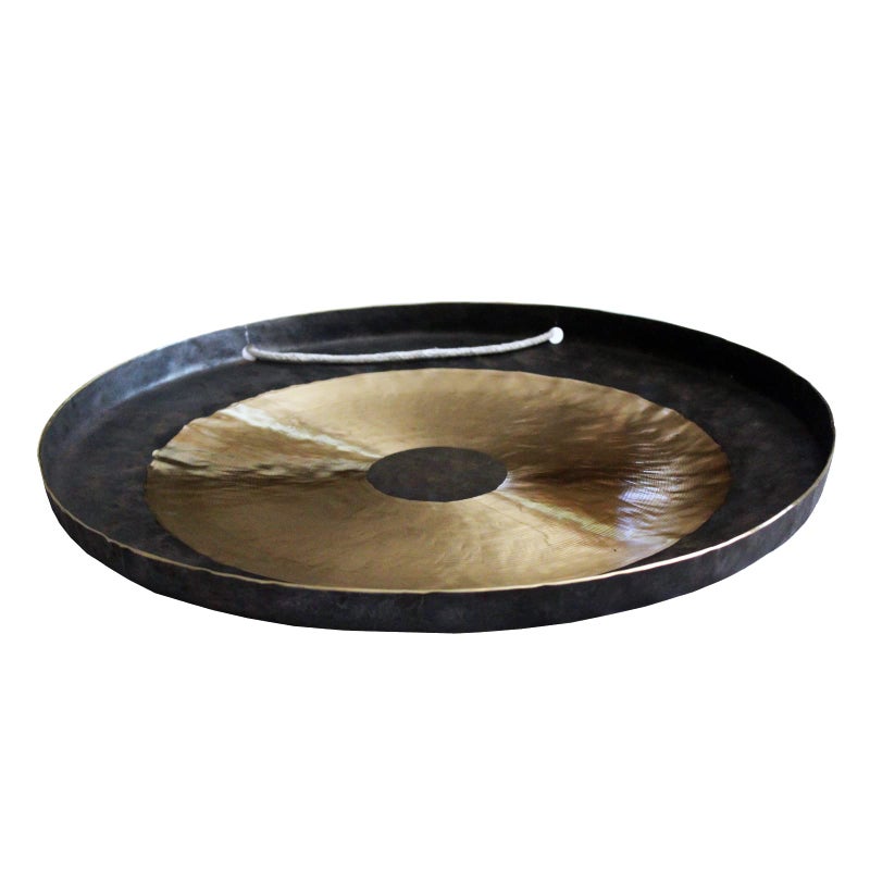 Arborea غونغ أرابوريا تشاو غونغ يشمل مطرقة الغونغ وخيط التعليق غونغ صيني 22 بوصة للعلاج الصوتي في المنزل أو المكتب غونغ تأمل كبير - Image 3