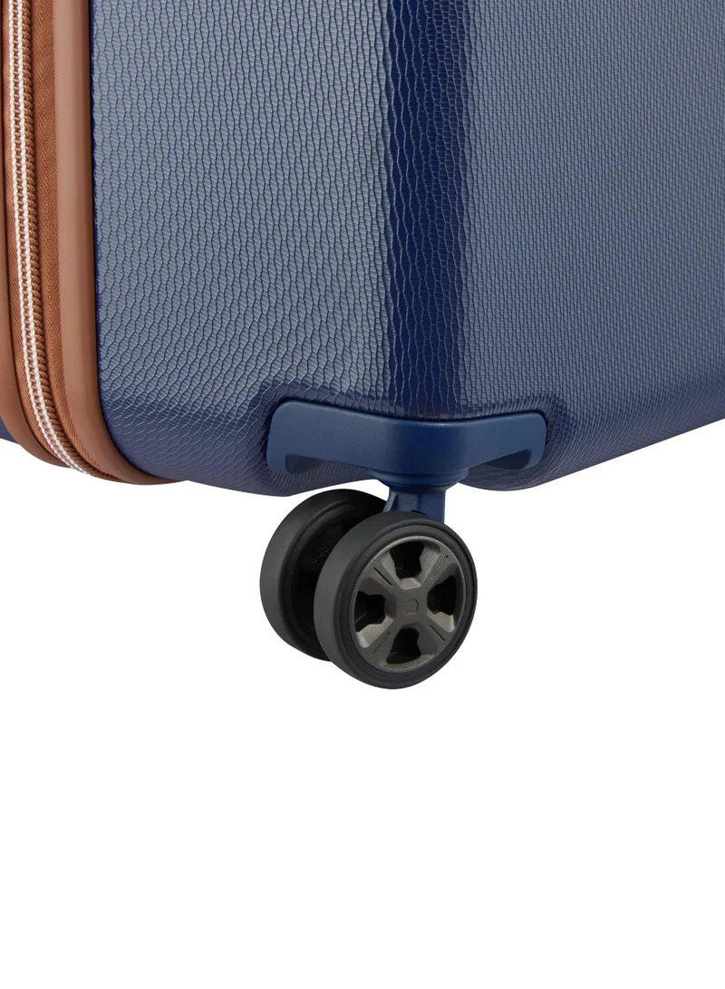 DELSEY Paris  chatelet air 2.0 - 82 cm hardcase 4-double wheeled non-expandable check-in luggage trolley- blue  | Best Price UAE