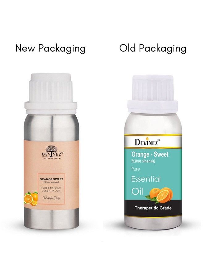 Devinez Orange Sweet Essential Oil 100% Pure Natural & Undiluted For Aromatherapy Hair & Skin Care Enriched In Vitamin E 100Ml - Image 3