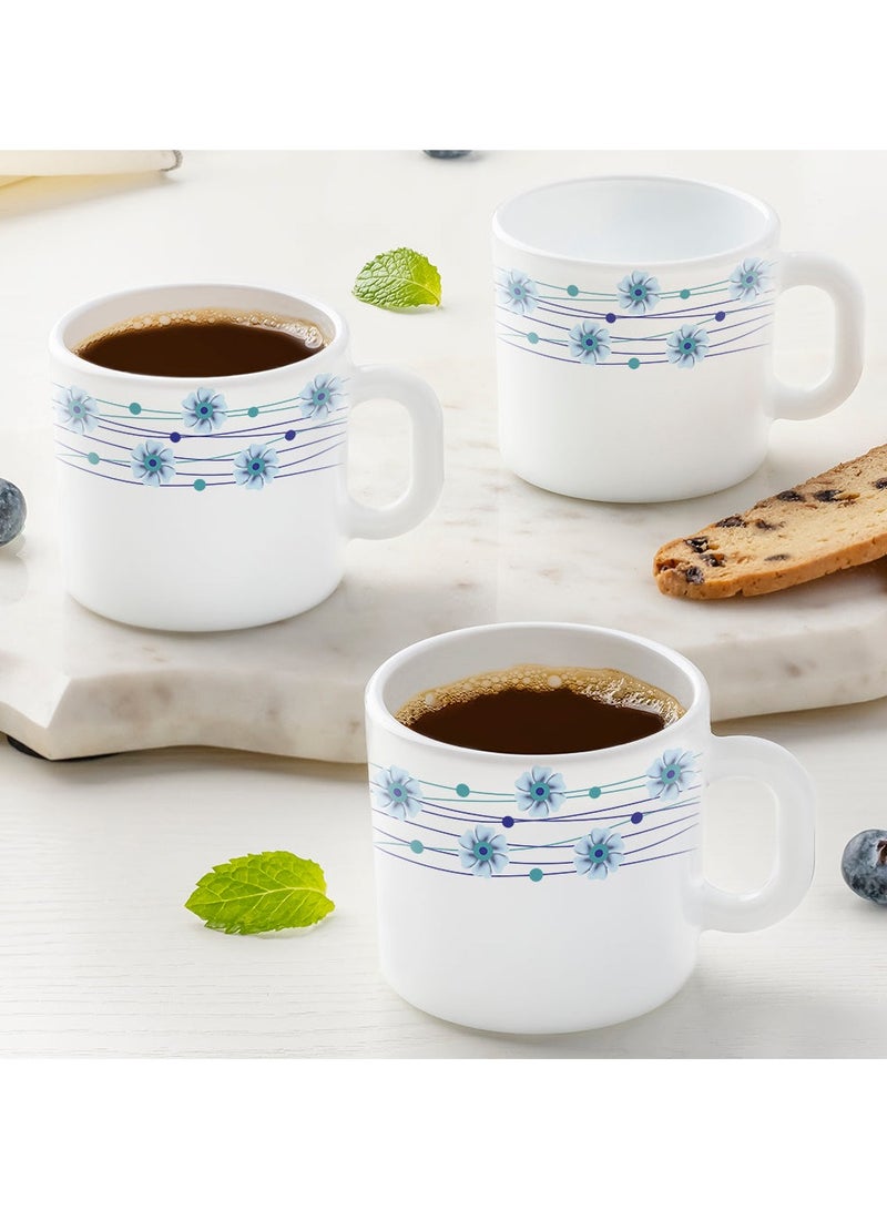 British Chef 6 Pieces Plain White Dinner Plate Set 7.5 Inch | Dishwasher & Microwave Safe-Quarter Dinnerware Set Chip & Scratch Resistant | 100% Vegetarian & Bone Ash-Free - Image 4