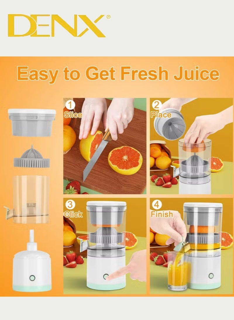 دينكس عصارة برتقال 45 وات تعمل بيو اس بي بسعه 0.6 لتر  سهله التنقل بها DX1721 - Image 5