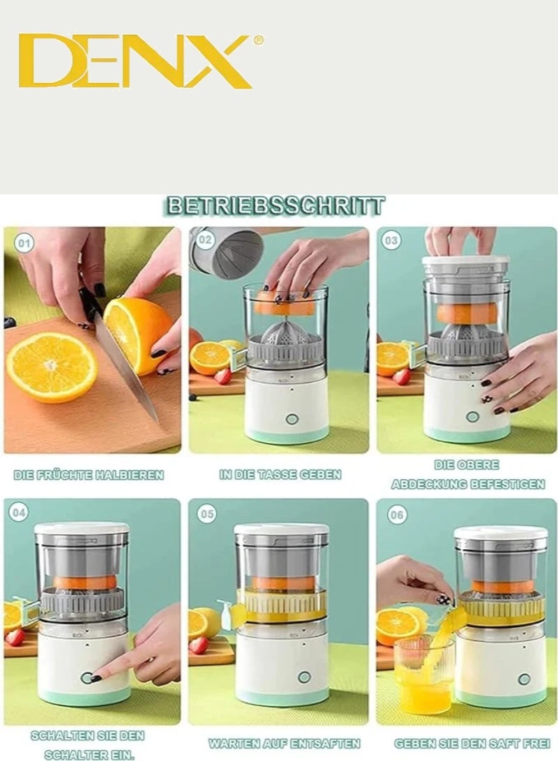 دينكس عصارة برتقال 45 وات تعمل بيو اس بي بسعه 0.6 لتر  سهله التنقل بها DX1721 - Image 2