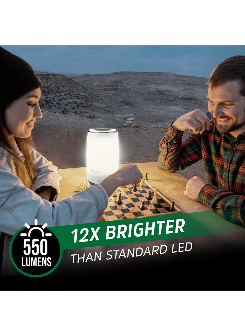 Energizer ENERGIZER Lantern + Bluetooth Speaker, Ultra Bright with Powerful Sound, IPX4 Water Resistant Rechargeable LED Lantern (USB Cable Included)  - Image 5