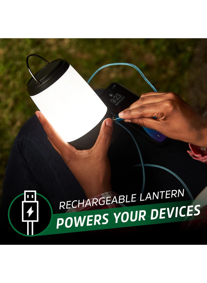 Energizer ENERGIZER Lantern + Bluetooth Speaker, Ultra Bright with Powerful Sound, IPX4 Water Resistant Rechargeable LED Lantern (USB Cable Included)  - Image 4
