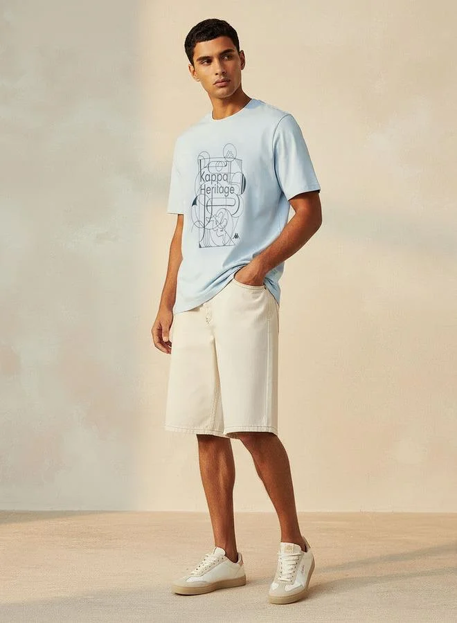 Kappa  Kappa Men Slogan Print T-shirt for Men | Best Price UAE