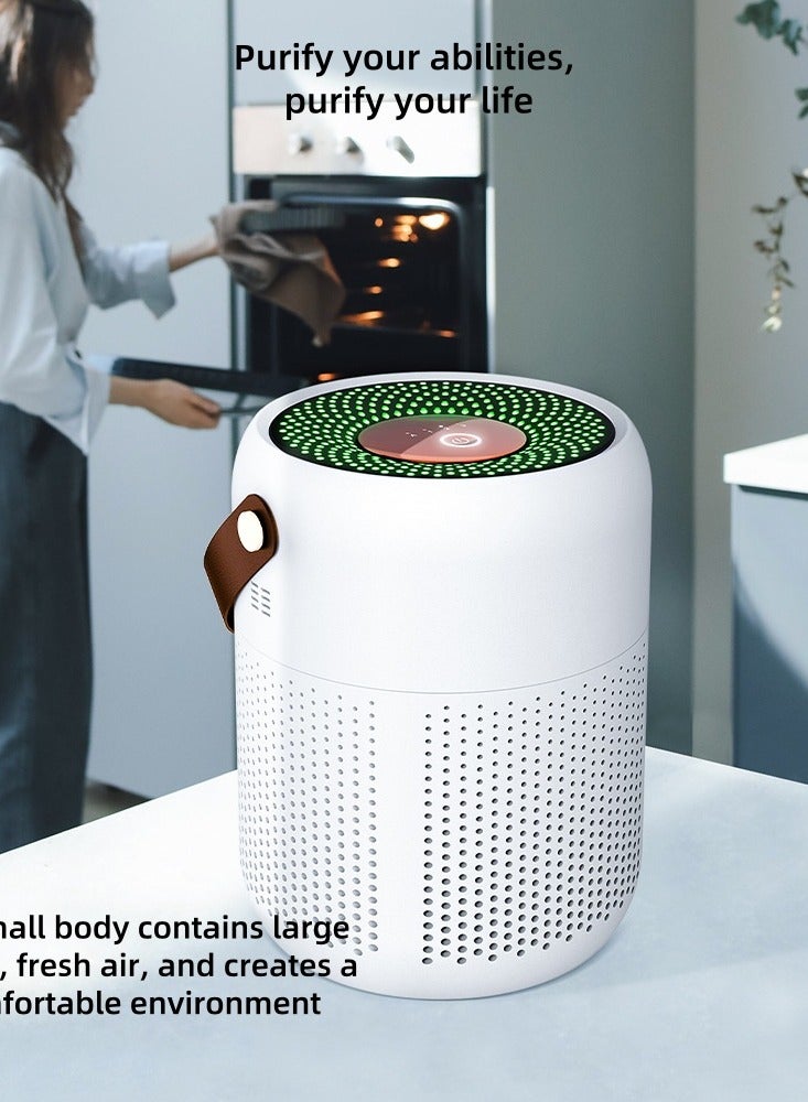 Desktop air purifier USB deodorization, odor removal, formaldehyde removal, fresh home air purifier, office bedroom living room air purifier - Image 3