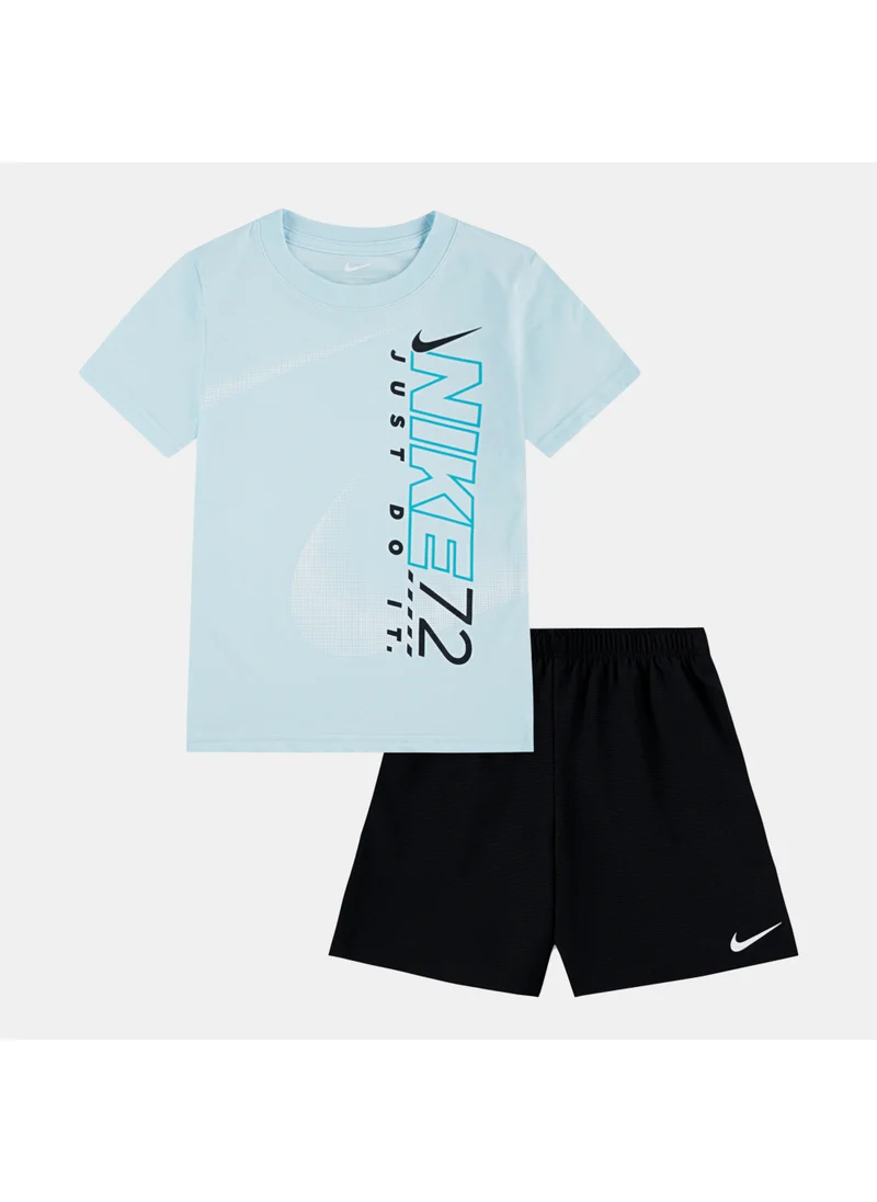 Nike Kids' Rhythm Dri-FIT Mesh T-Shirt and Shorts Set