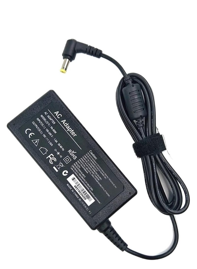 Terabyte 19V 3.42A 65W 5.5 * 1.7mm AC Charger Adapter 100-240V, 50-60Hz 19V 3.42A 5.5 * 1.7mm(UK Plug) - Image 2