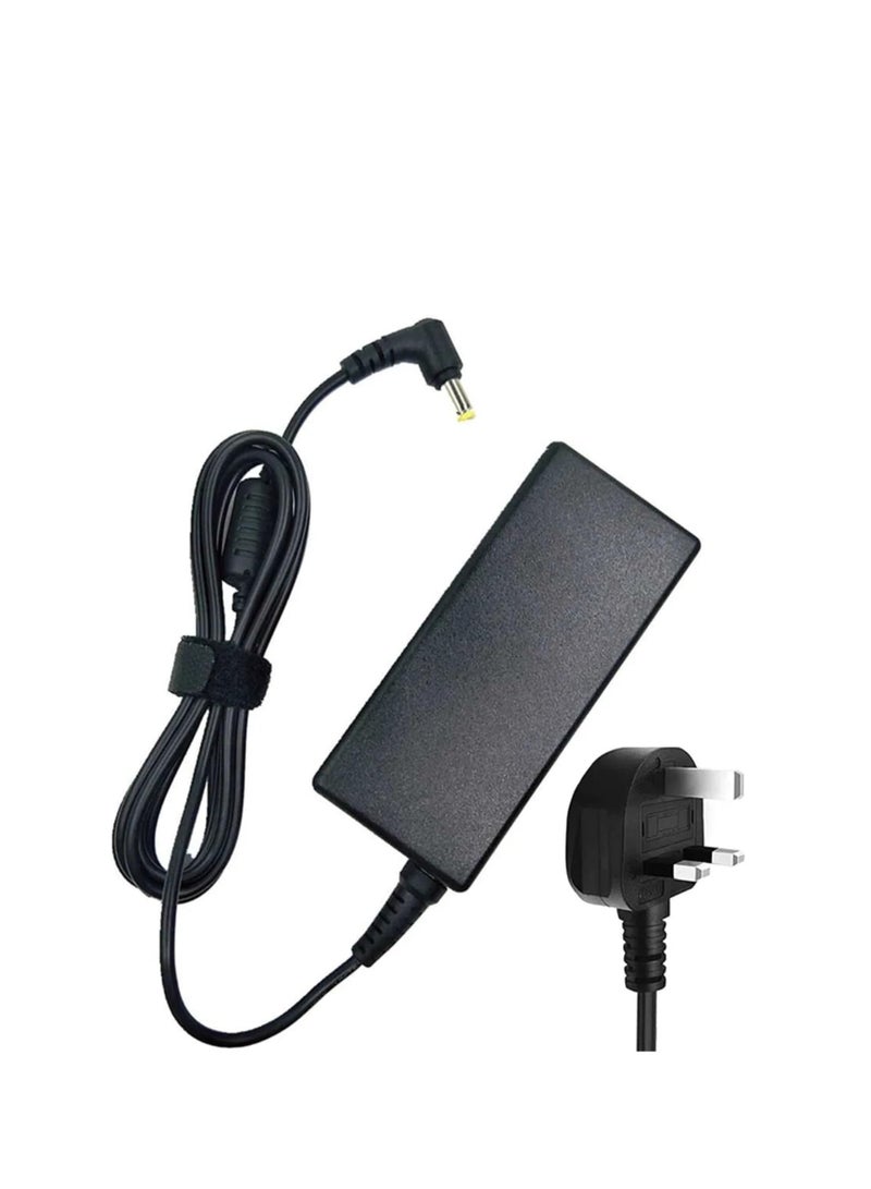 Terabyte 19V 3.42A 65W 5.5 * 1.7mm AC Charger Adapter 100-240V, 50-60Hz 19V 3.42A 5.5 * 1.7mm(UK Plug) - Image 1