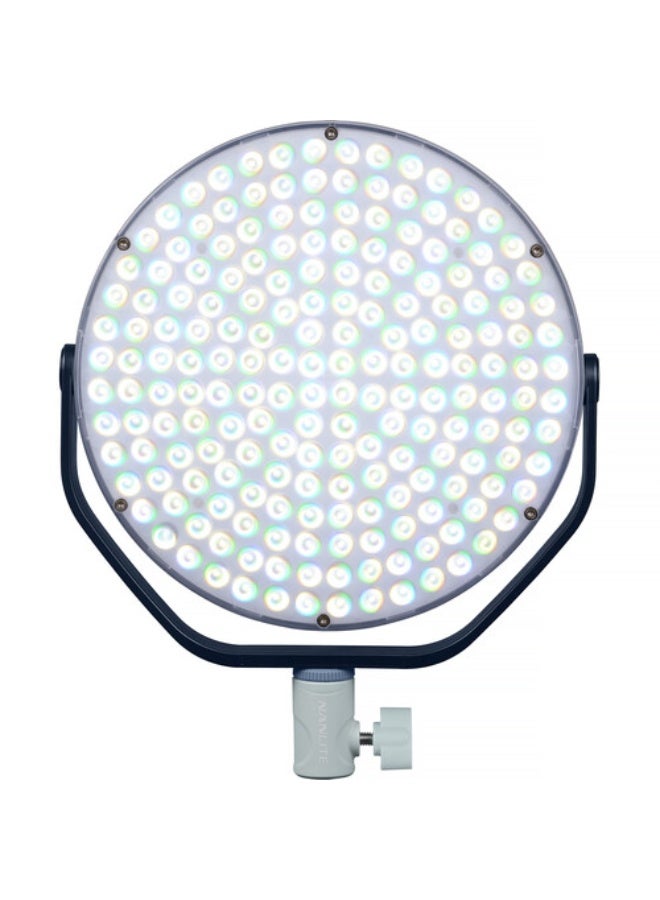 نانليت Nanlite miro 60c RGB Round LED Light Panel (Midnight Blue) - Image 2