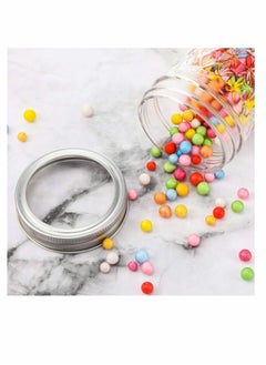 Y&D 24 Pcs Regular Mouth Replacement For Mason Jar Lids And Bands Split-Type Canning Jars Rings Bottle Storage Tin Caps  - Image 3
